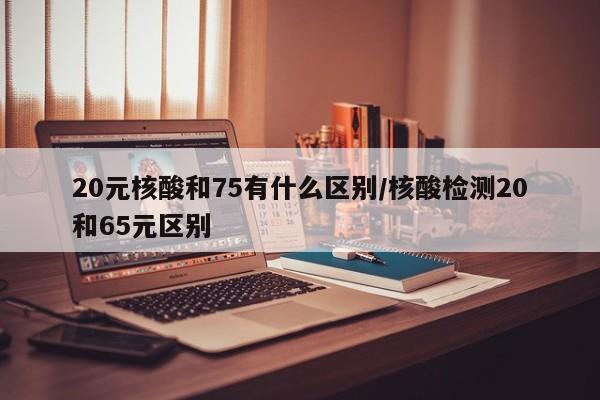 20元核酸和75有什么区别/核酸检测20和65元区别